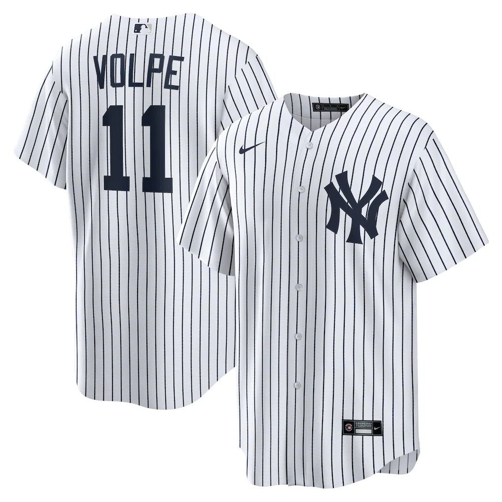 Anthony Volpe New York Yankees Nike Home Replica Player Jersey