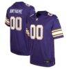 Minnesota Vikings Nike Youth Classic Custom Game Jersey - Purple - Front View