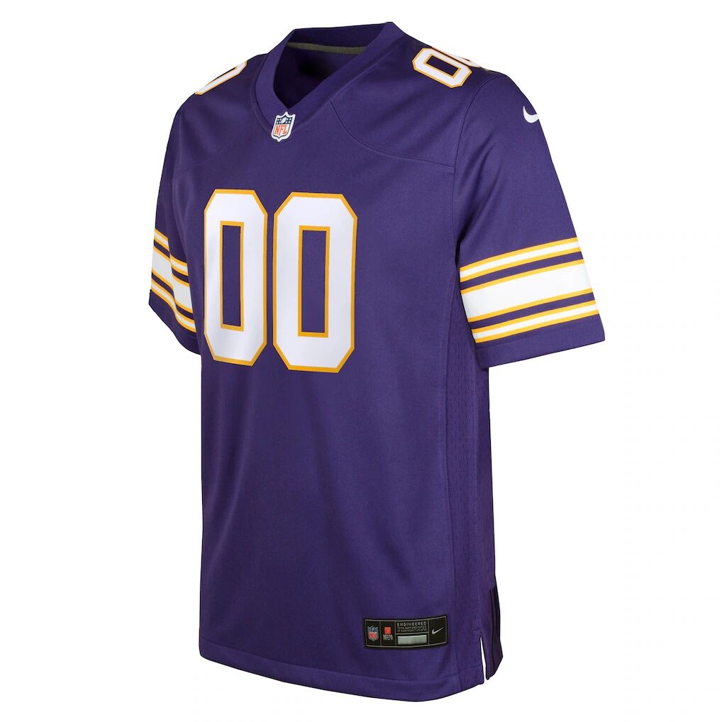 Minnesota Vikings Nike Youth Classic Custom Game Jersey