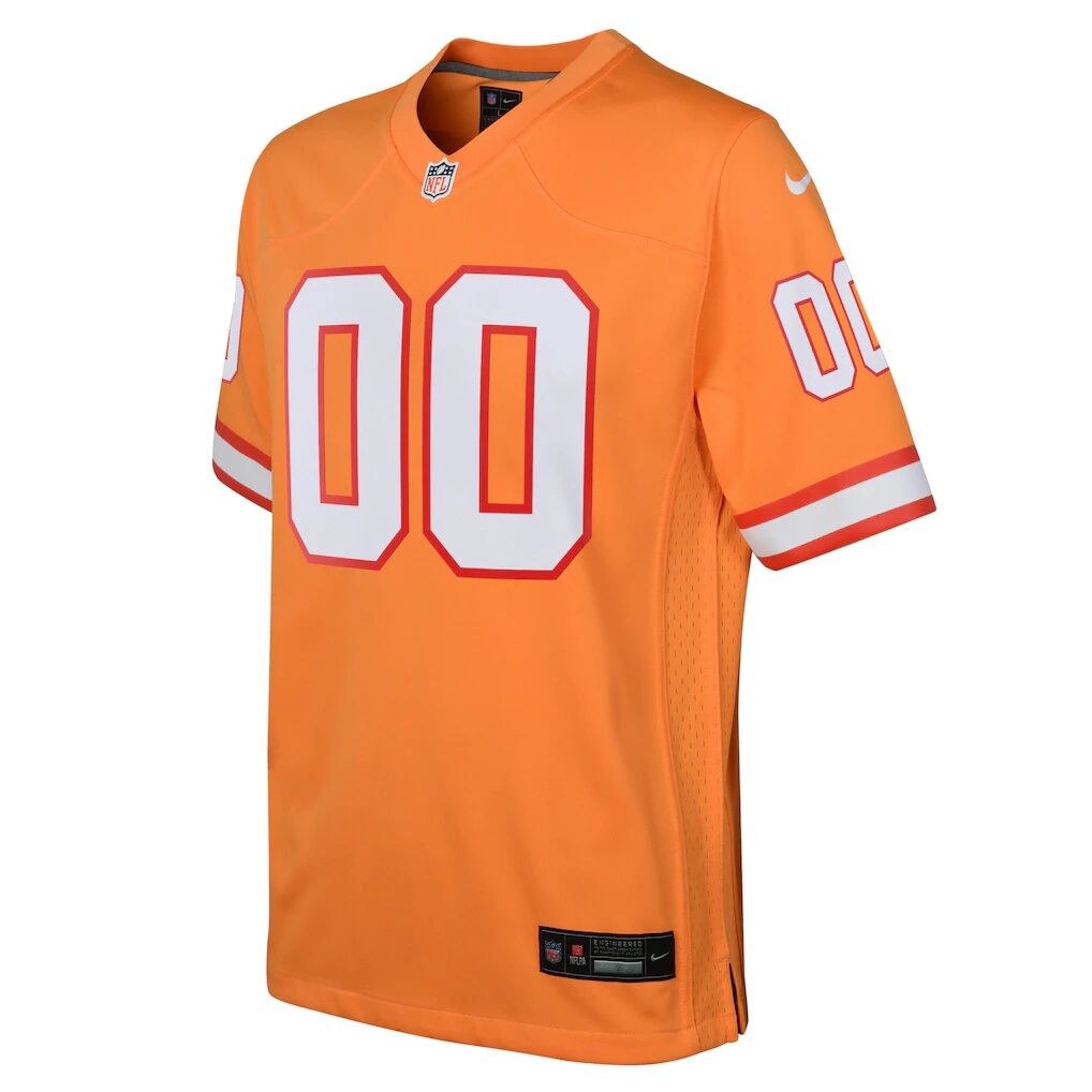 Tampa Bay Buccaneers Nike Youth Custom Throwback Game Jersey