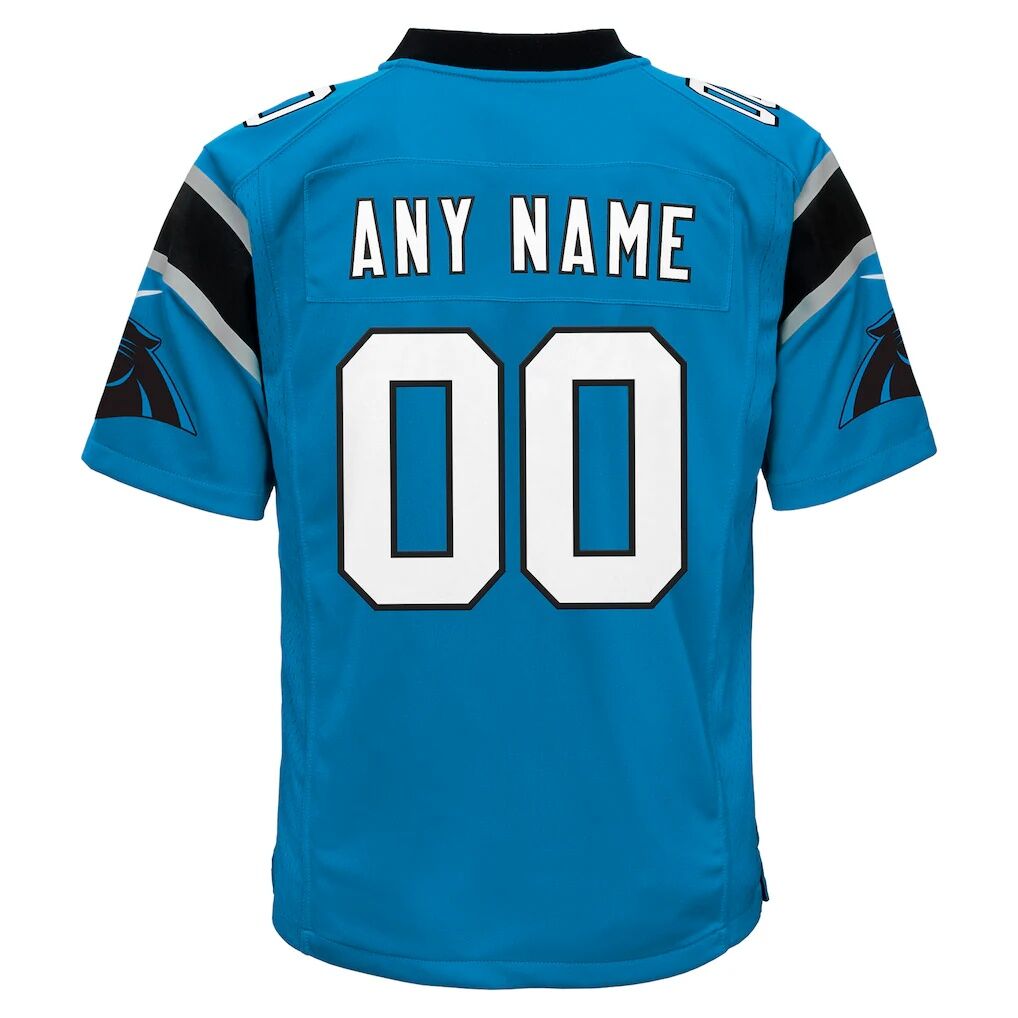 Carolina Panthers Nike Youth Alternate Custom Game Jersey