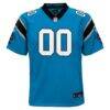 Carolina Panthers Nike Youth Alternate Custom Game Jersey - Blue - Side View