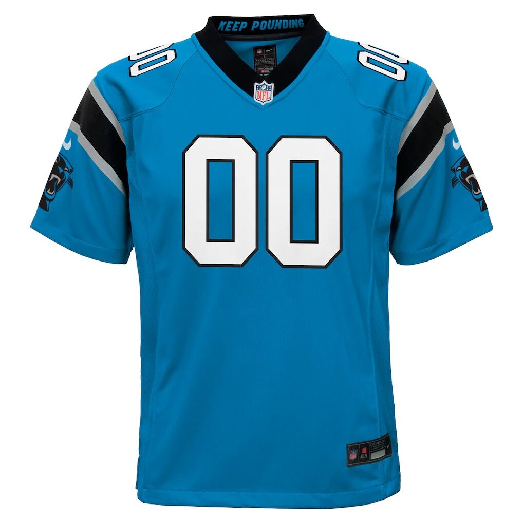 Carolina Panthers Nike Youth Alternate Custom Game Jersey