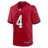 Chase McLaughlin Tampa Bay Buccaneers Nike Game Player Jersey - Red - Side View