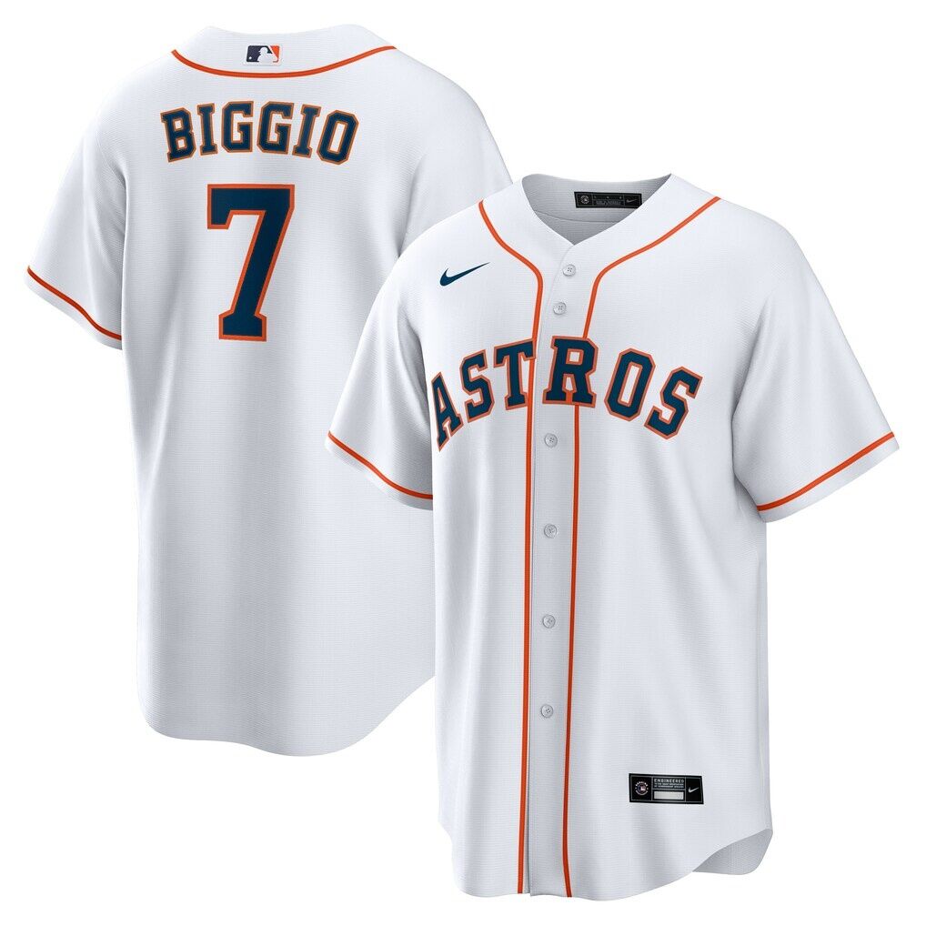 Craig Biggio Houston Astros Nike Home Retired Player Replica Jersey