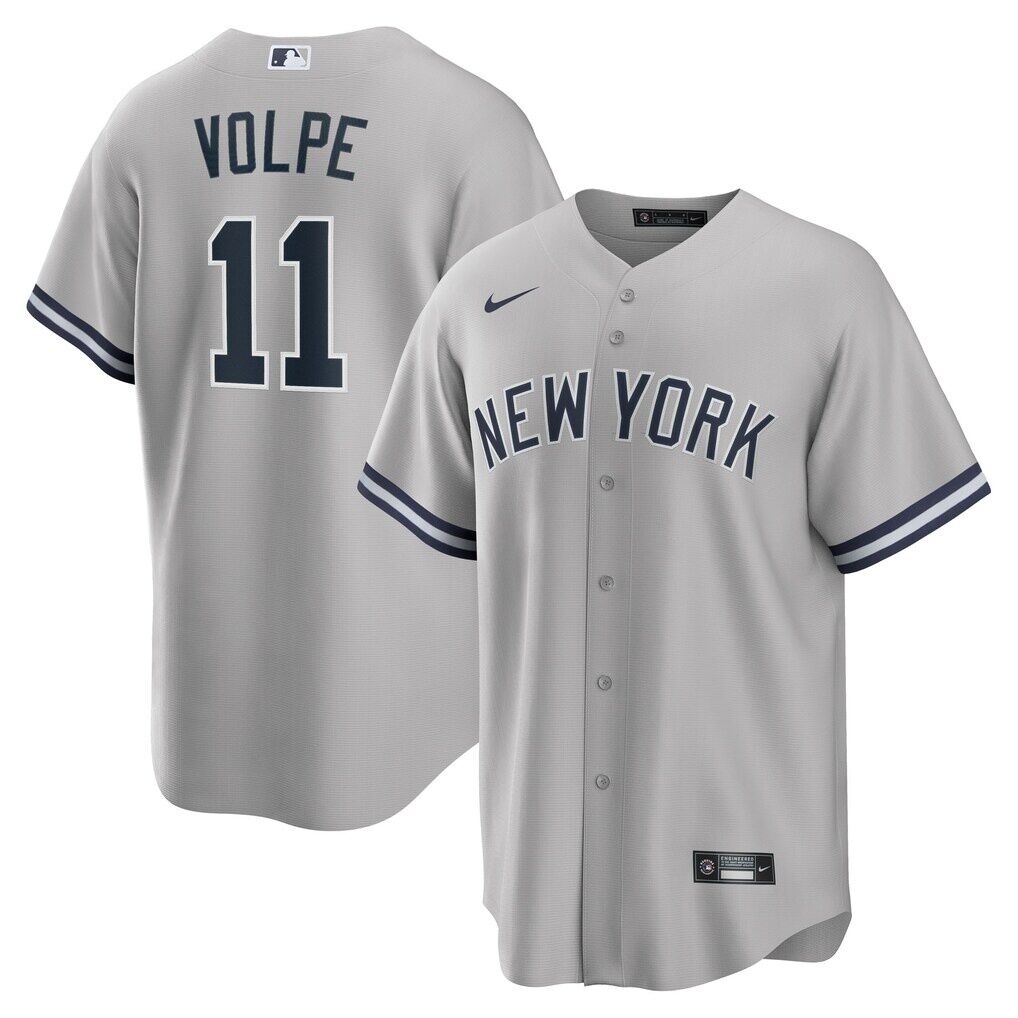 Anthony Volpe New York Yankees Nike Road Replica Jersey