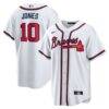 Chipper Jones Atlanta Braves Nike Home Retired Player Replica Jersey - White - Front View