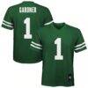 Ahmad Sauce Gardner New York Jets Youth Replica Jersey - Green - Front View