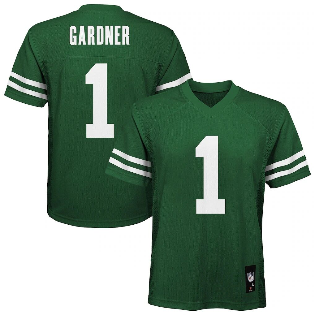 Ahmad Sauce Gardner New York Jets Youth Replica Jersey