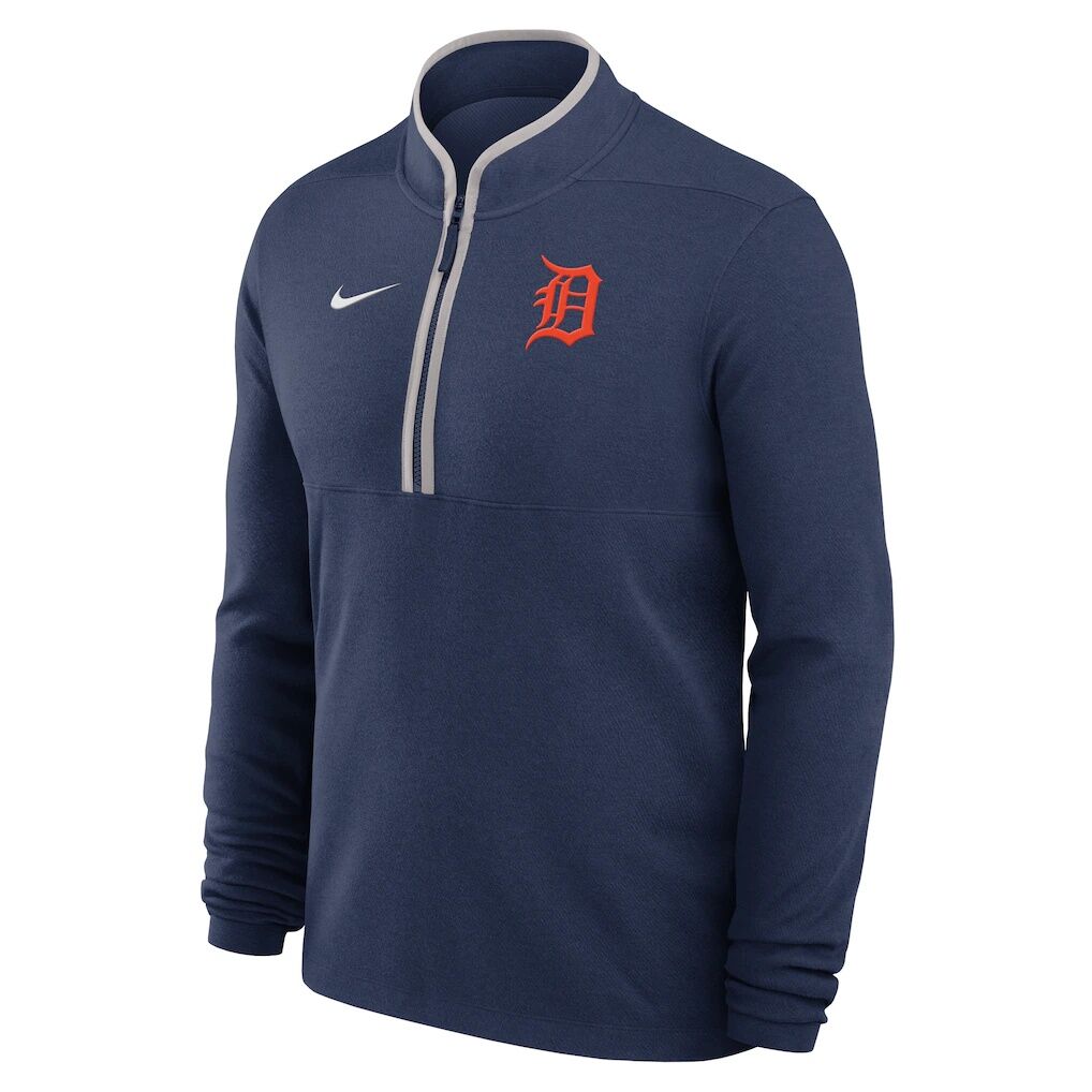 Detroit Tigers Nike Dri-FIT Victory Half-Zip Pullover
