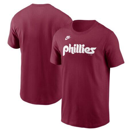 Philadelphia Phillies Nike Cooperstown T-Shirt - - Front View