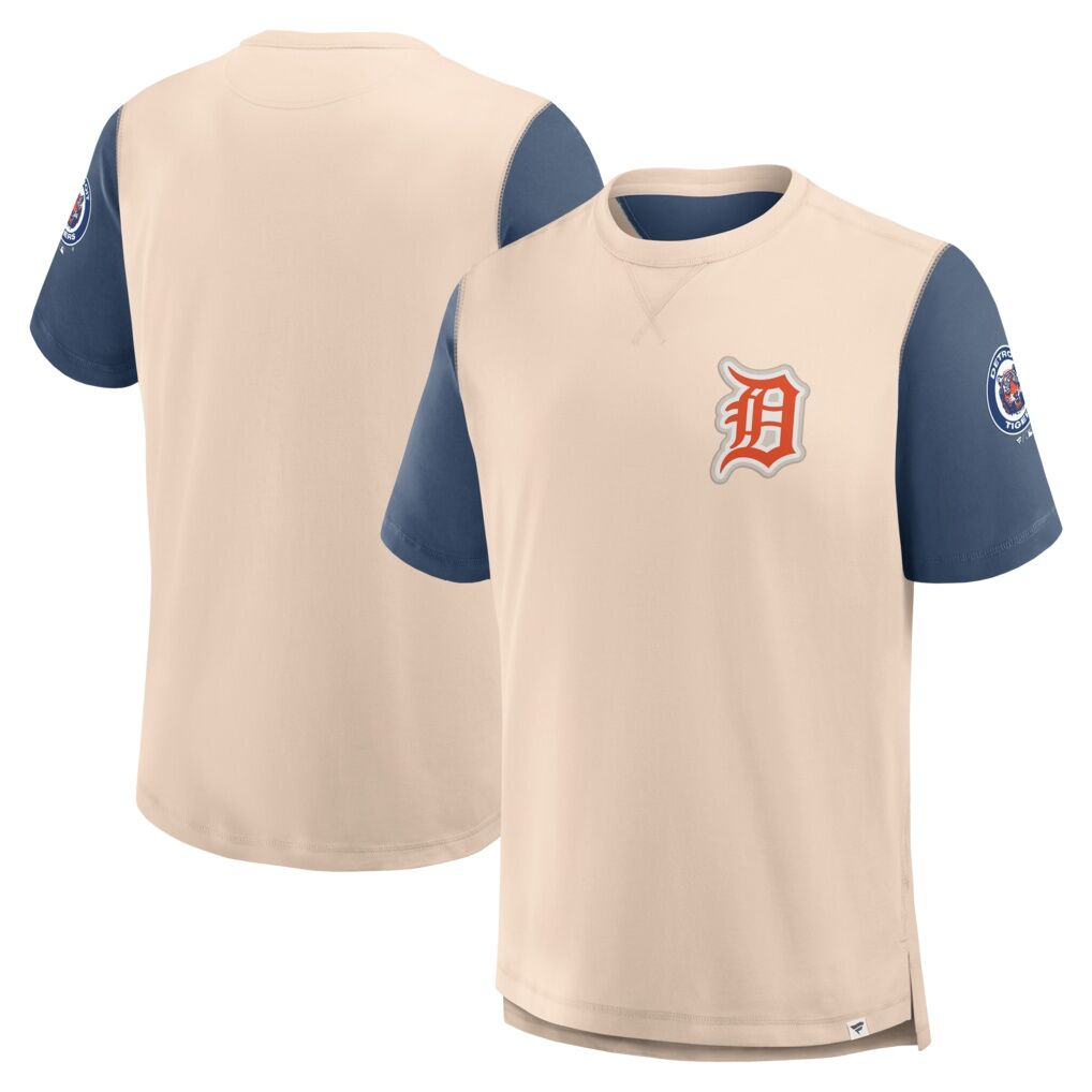 Detroit Tigers Fashion7 Hometown Premium T-Shirt - Tan