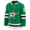 Jake Oettinger Dallas Stars Fashion7 Home Premium Jersey - - Side View