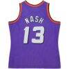 Steve Nash Phoenix Suns Mitchell & Ness Hardwood Classics 1996/97 Tropical Swingman Jersey - Purple - Detail View