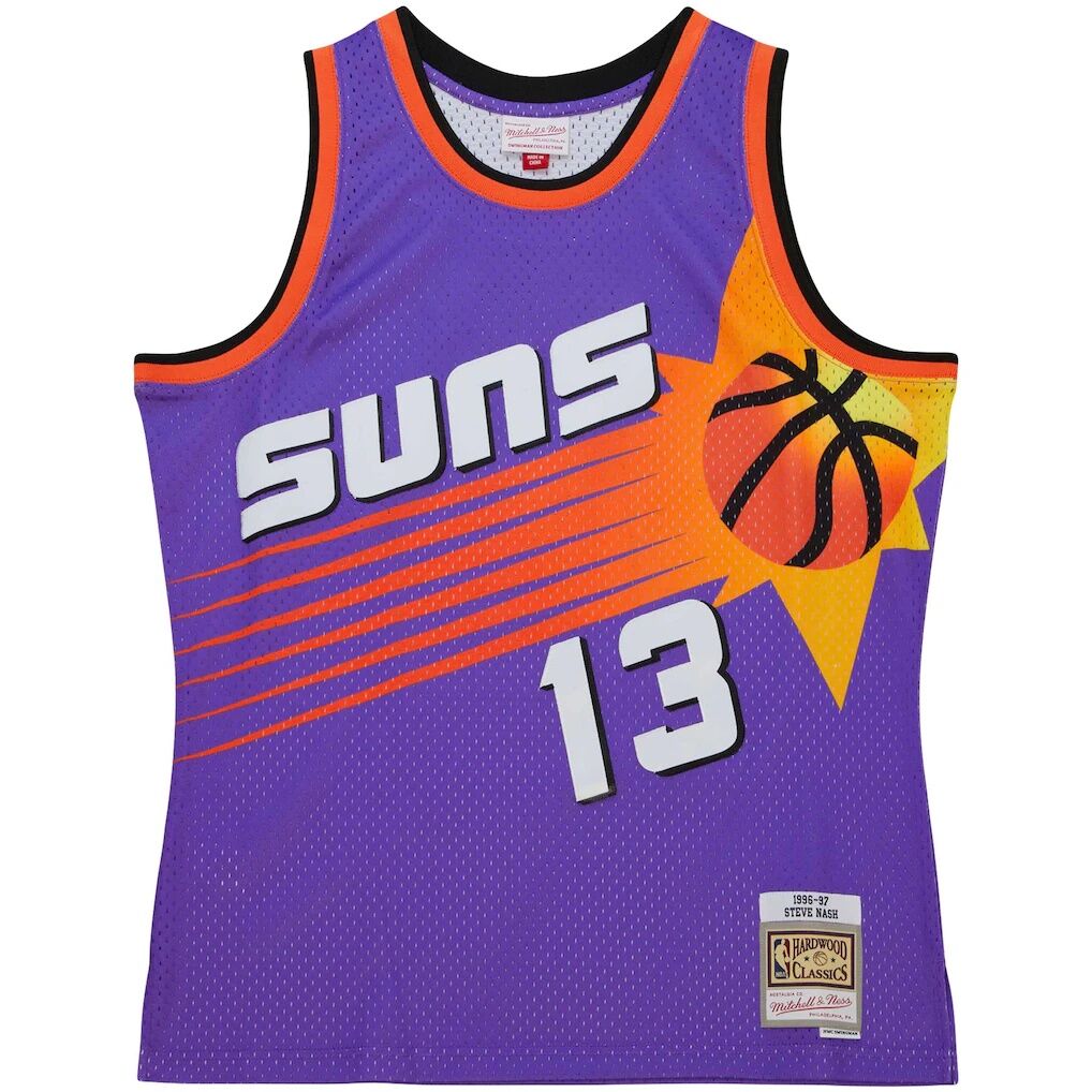 Steve Nash Phoenix Suns Mitchell & Ness Hardwood Classics 1996/97 Tropical Swingman Jersey