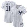 Anthony Volpe New York Yankees Nike Women's Home Replica Player Jersey - White - Front View