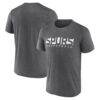 San Antonio Spurs Fashion7 Box Out Rebounding T-Shirt - Charcoal - Front View