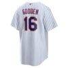 Dwight Gooden New York Mets Nike Home Retired Player Replica Jersey - White - Detail View