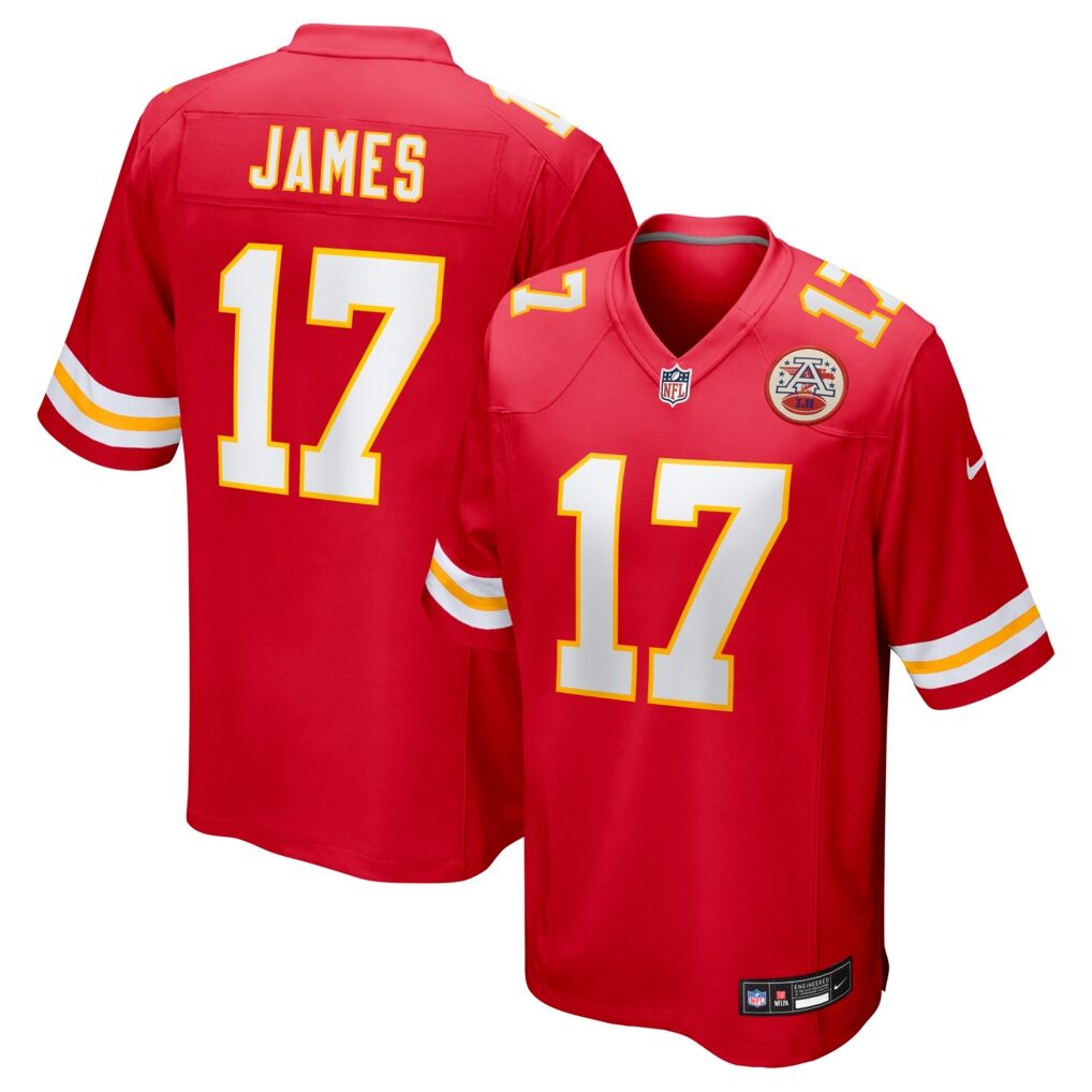 Richie James Kansas City Chiefs Nike Game Jersey