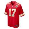 Richie James Kansas City Chiefs Nike Game Jersey - Red - Side View