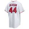 Reggie Jackson Los Angeles Angels Nike Home Retired Player Replica Jersey - White - Detail View