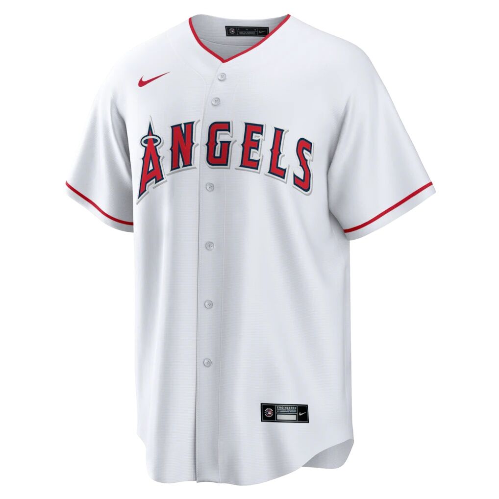 Reggie Jackson Los Angeles Angels Nike Home Retired Player Replica Jersey