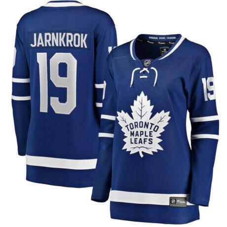 Calle Jarnkrok Toronto Maple Leafs Fashion7 Women's Home Breakaway Player Jersey - Blue - Front View