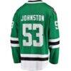 Wyatt Johnston Dallas Stars Fashion7 Home Breakaway Player Jersey - - Detail View
