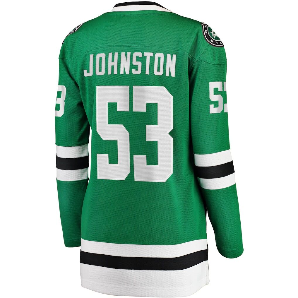 Wyatt Johnston Dallas Stars Fashion7 Women's Home Breakaway Player Jersey - Kelly Green