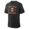 San Francisco Giants Fashion7 8x World Series Champions Slub T-Shirt - Black - Side View