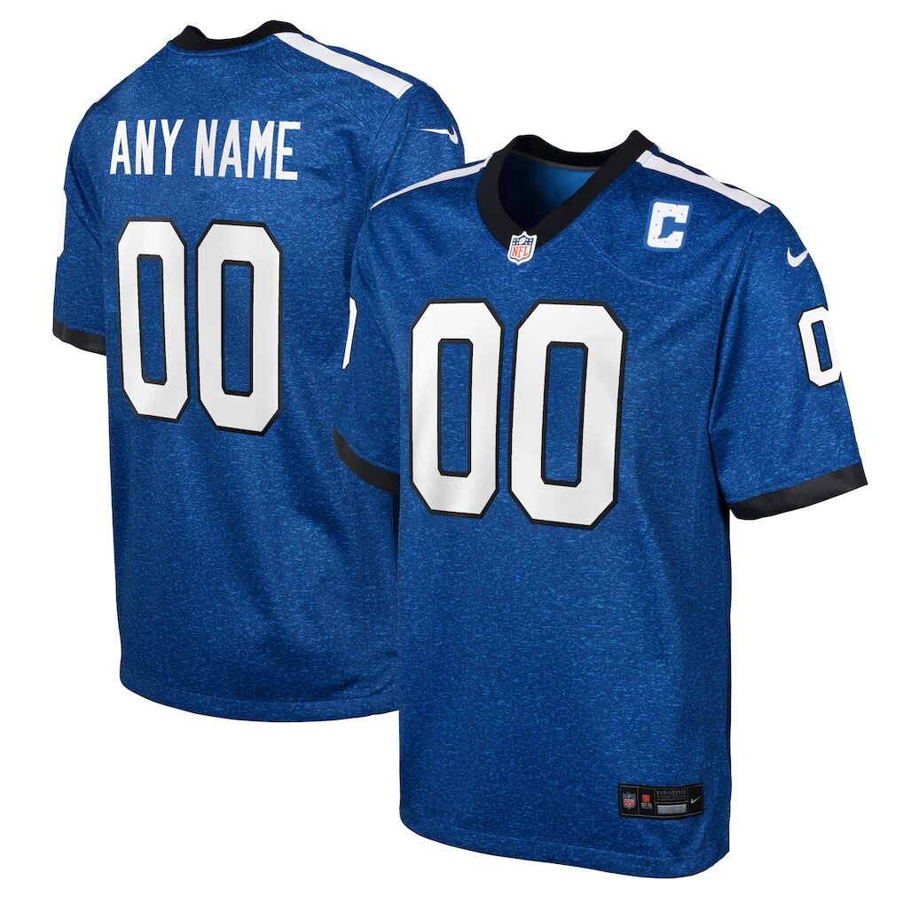 Indianapolis Colts Nike Youth Indiana Nights Alternate Custom Game Jersey