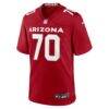 Paris Johnson Jr. Arizona Cardinals Nike Game Jersey - - Side View