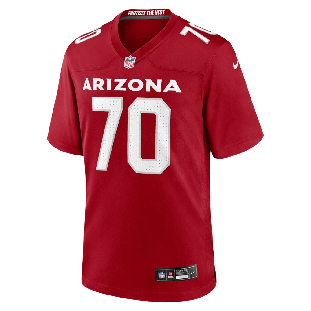 Paris Johnson Jr. Arizona Cardinals Nike  Game Jersey - Cardinal