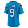 Bryce Young Carolina Panthers Nike Alternate Game Jersey - Blue - Detail View
