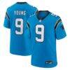 Bryce Young Carolina Panthers Nike Alternate Game Jersey - Blue - Front View