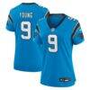 Bryce Young Carolina Panthers Nike Women's Player Jersey - Blue - Front View