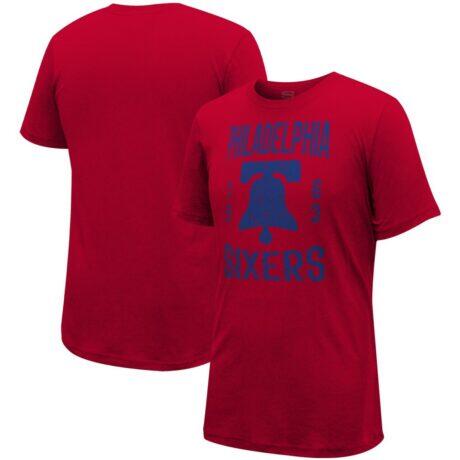 Philadelphia 76ers Stadium Essentials Unisex City Year T-Shirt - Red - Front View
