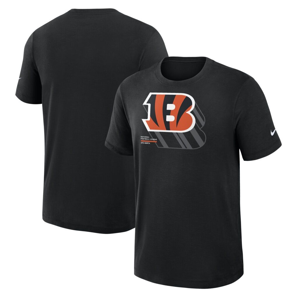 Cincinnati Bengals Nike Left End Run Slub Dri-FIT T-Shirt