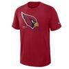 Arizona Cardinals Nike Left End Run Slub Dri-FIT T-Shirt - - Side View