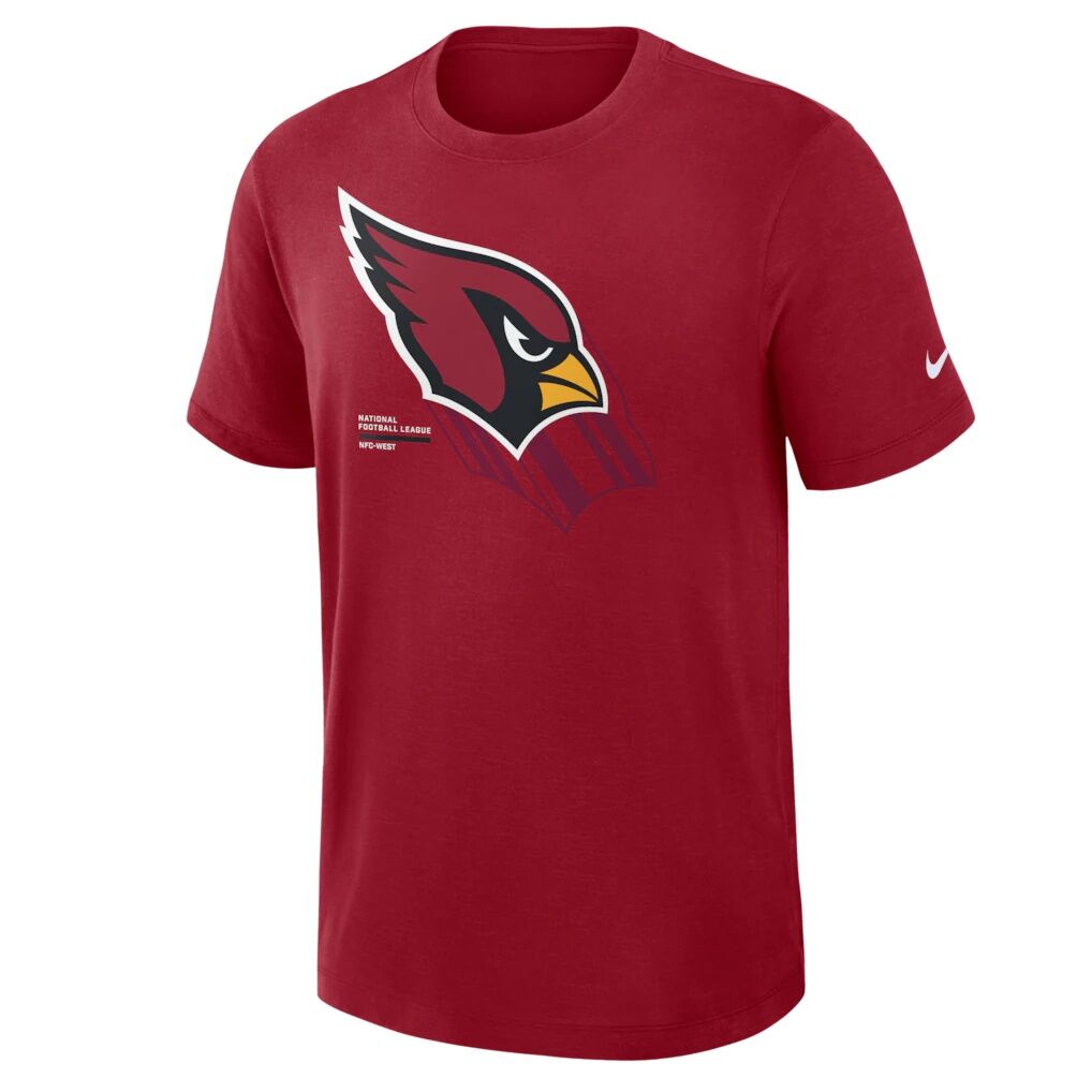 Arizona Cardinals Nike Left End Run Slub Dri-FIT T-Shirt - Cardinal