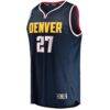 Jamal Murray Denver Nuggets Fashion7 Youth Fast Break Player Jersey - Navy - Side View