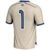 Georgetown Hoyas GameDay Greats Youth #1 Lightweight Lacrosse Jersey - Gray - Detail View