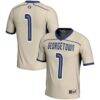 Georgetown Hoyas GameDay Greats Youth #1 Lightweight Lacrosse Jersey - Gray - Front View