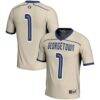 Georgetown Hoyas GameDay Greats #1 Lightweight Lacrosse Jersey - Gray - Front View
