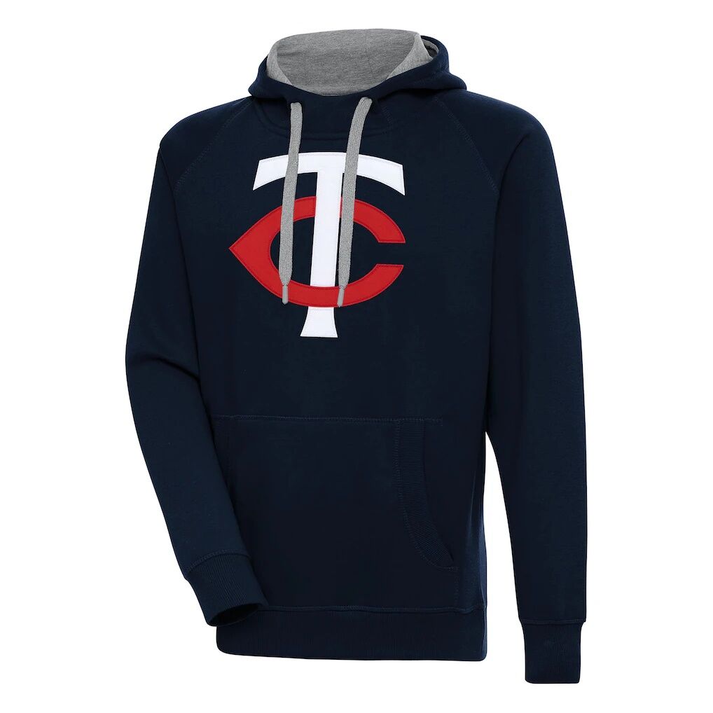 Minnesota Twins Antigua Victory Pullover Hoodie