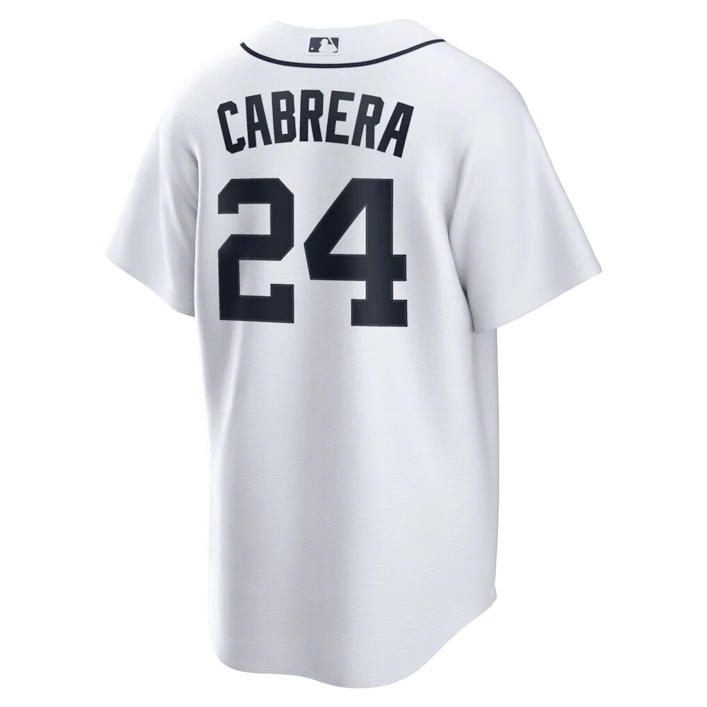 Miguel Cabrera Detroit Tigers Nike Home Retired Player Replica Jersey