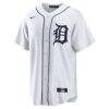 Miguel Cabrera Detroit Tigers Nike Home Retired Player Replica Jersey - White - Side View
