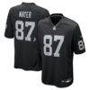 Michael Mayer Las Vegas Raiders Nike Game Jersey - Black - Front View