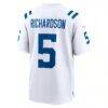 Anthony Richardson Indianapolis Colts Nike Game Jersey - White - Detail View
