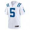 Anthony Richardson Indianapolis Colts Nike Game Jersey - White - Side View